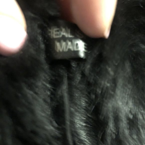 WOMEN'S Chas Mackenzie REAL SHEEPSKIN COAT SIZE XL MADE IN UK/ ENGLAND - Picture 6 of 8